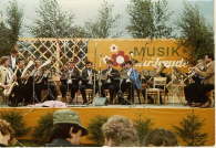 Blasmusikfest in Cursdorf 1986