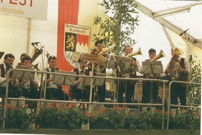 Musikfest in Geldersheim 1990