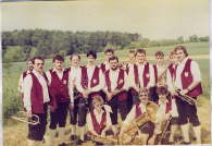 Auftritt in Gaubüttelbrunn 1990