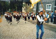 Kirmesumzug in Meuselbach 1992