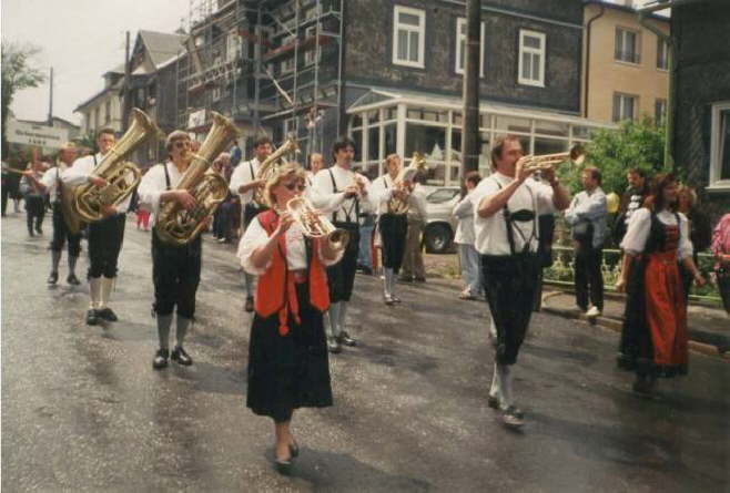Umzug in Oberweibach 1995